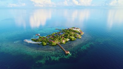 Belize private island resort