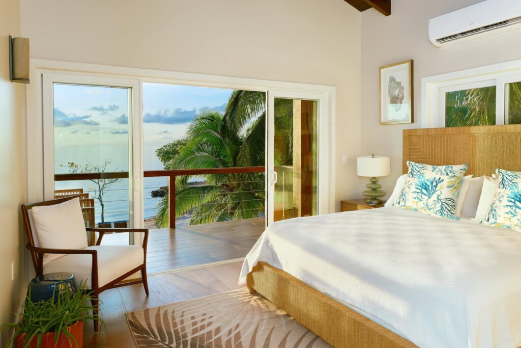 Staying at a private island resort in Belize