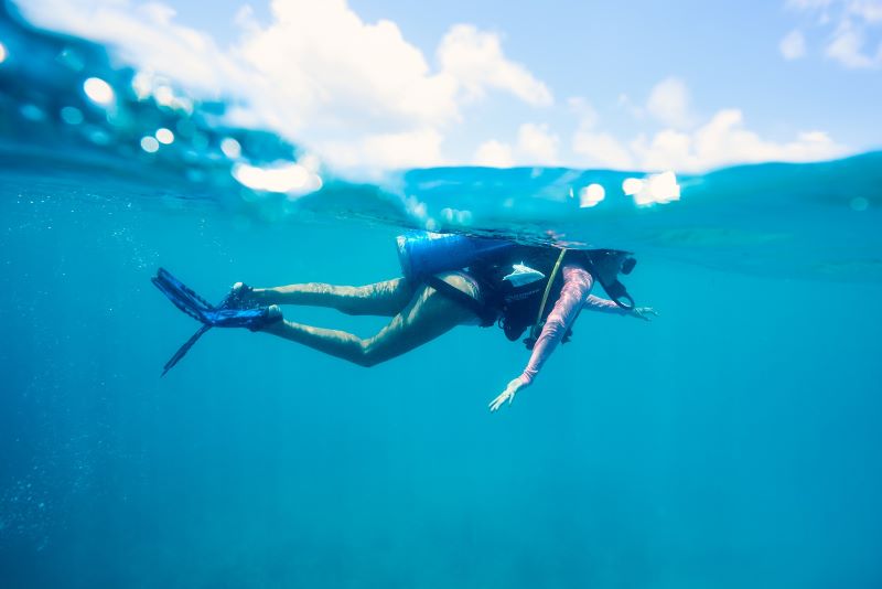 Scuba lessons in Belize