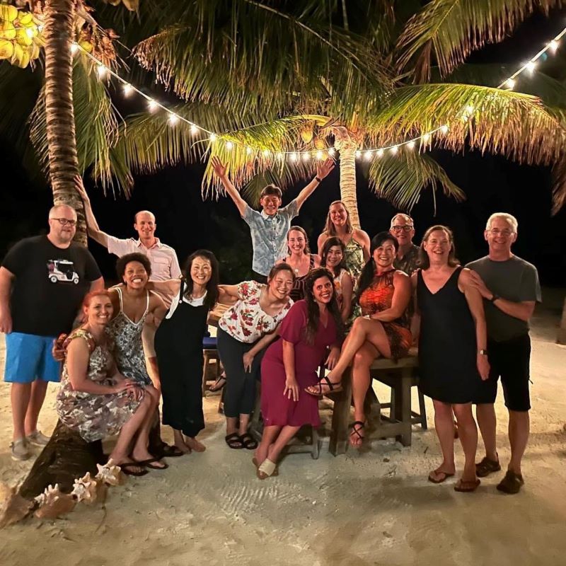 Belize island celebration