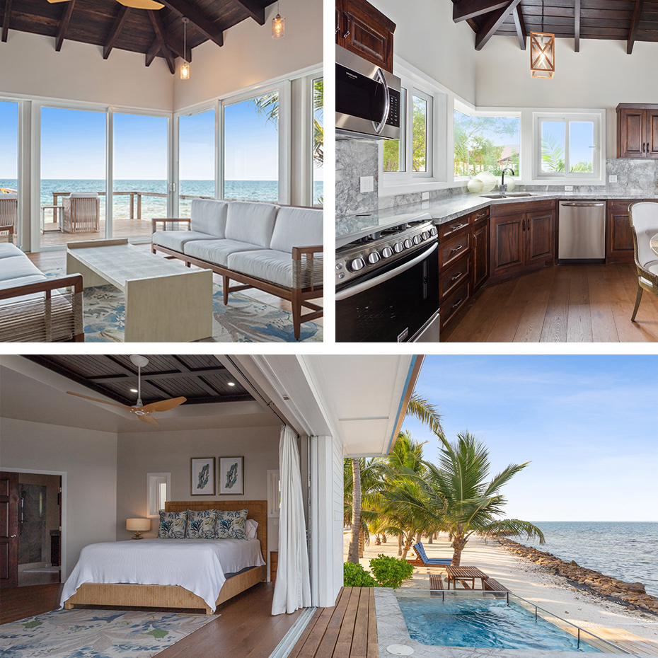 ray caye private island villas